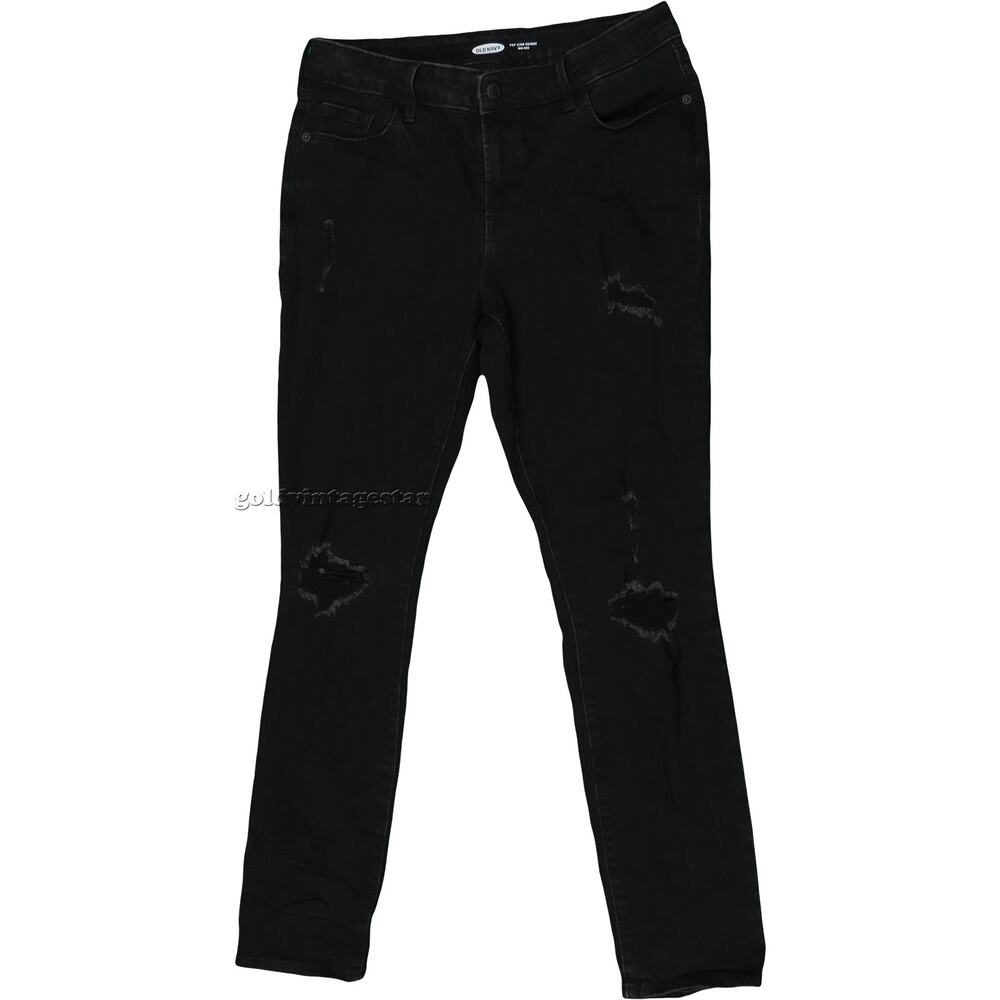 Old Navy Pop Icon Skinny Mid Rise Denim Jeans 10 Waist 30